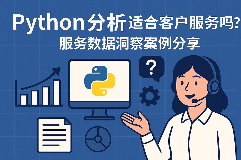 Python分析适合客户服务吗？服务数据洞察案例分享