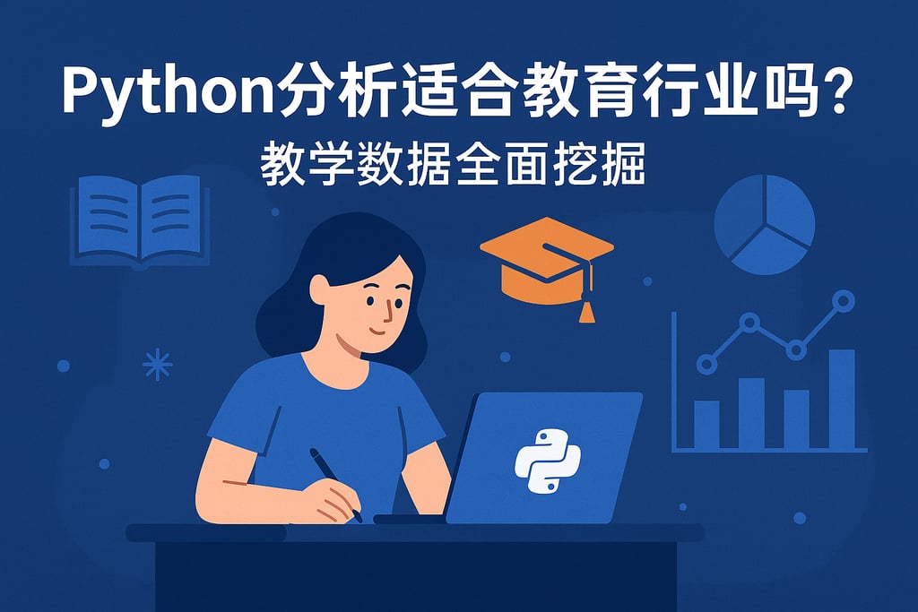 Python分析适合教育行业吗？教学数据全面挖掘
