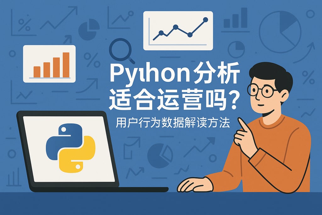 Python分析适合运营吗？用户行为数据解读方法