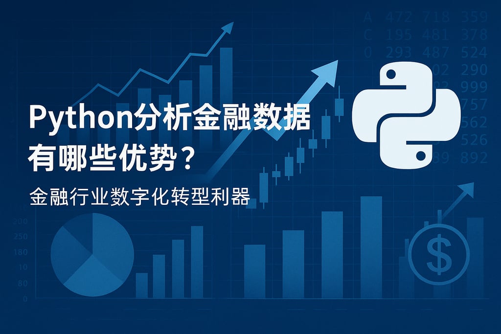 Python分析金融数据有哪些优势？金融行业数字化转型利器