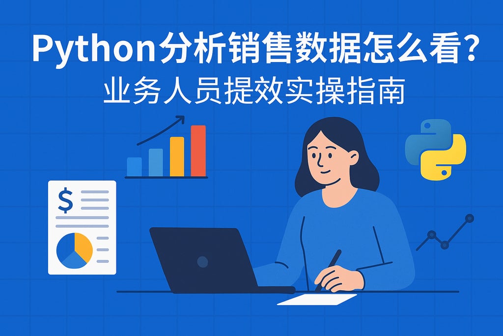 Python分析销售数据怎么看？业务人员提效实操指南