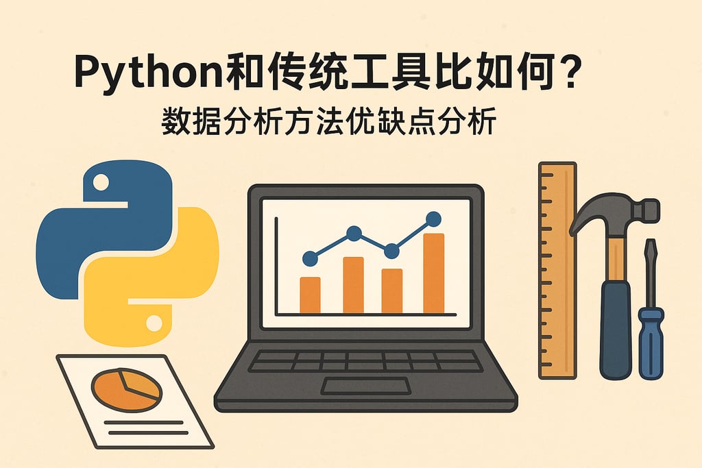 Python和传统工具比如何？数据分析方法优缺点分析