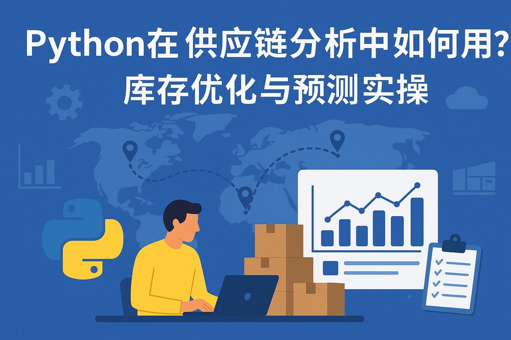 Python在供应链分析中如何应用？库存优化与预测实操