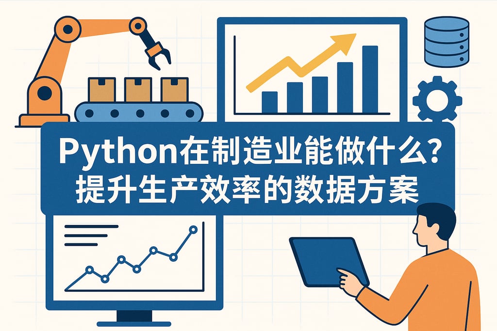 Python在制造业能做什么？提升生产效率的数据方案