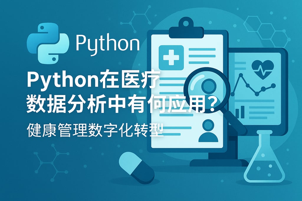 Python在医疗数据分析中有何应用？健康管理数字化转型