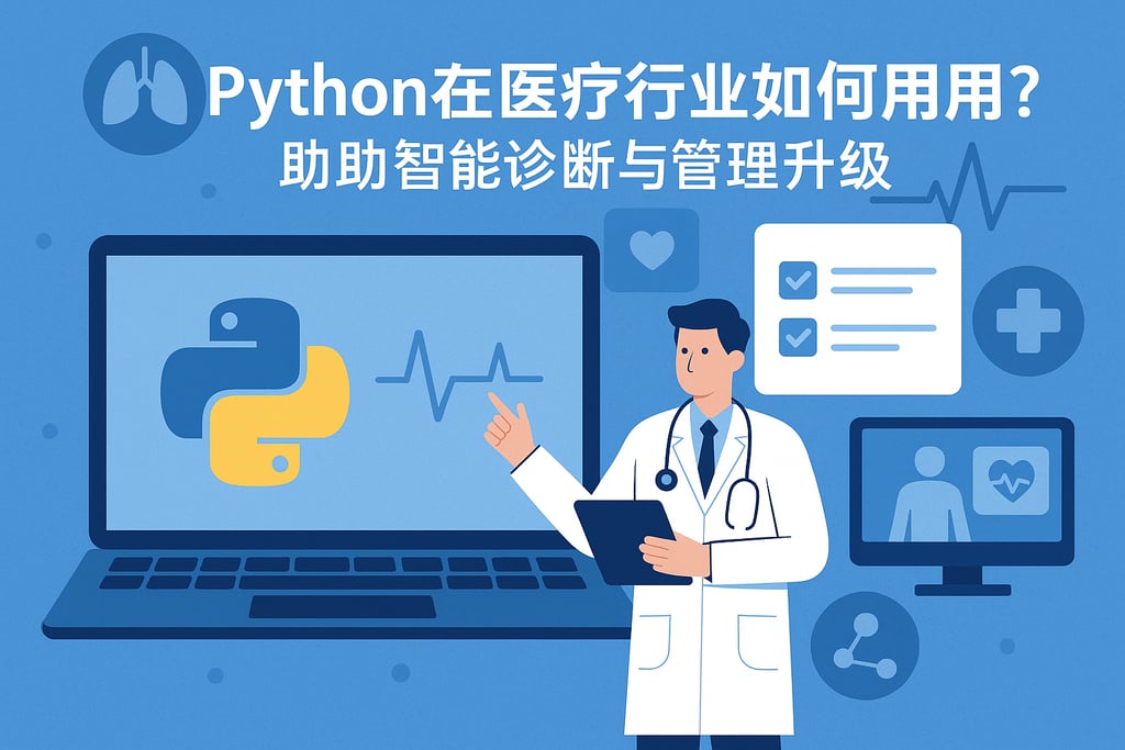 Python在医疗行业如何应用？助力智能诊断与管理升级