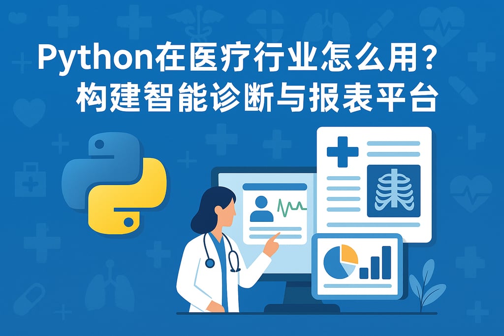 Python在医疗行业怎么用？构建智能诊断与报表平台