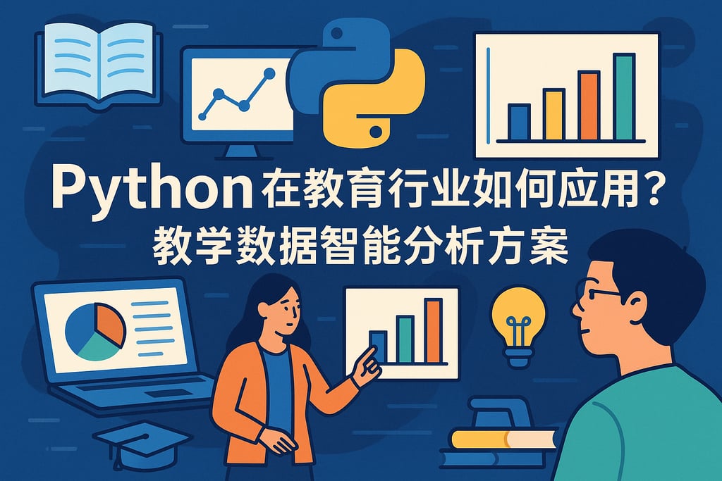 Python在教育行业如何应用？教学数据智能分析方案