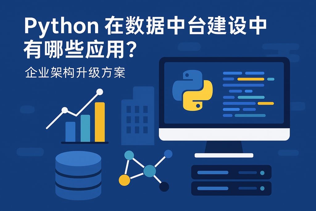 Python在数据中台建设中有哪些应用？企业架构升级方案