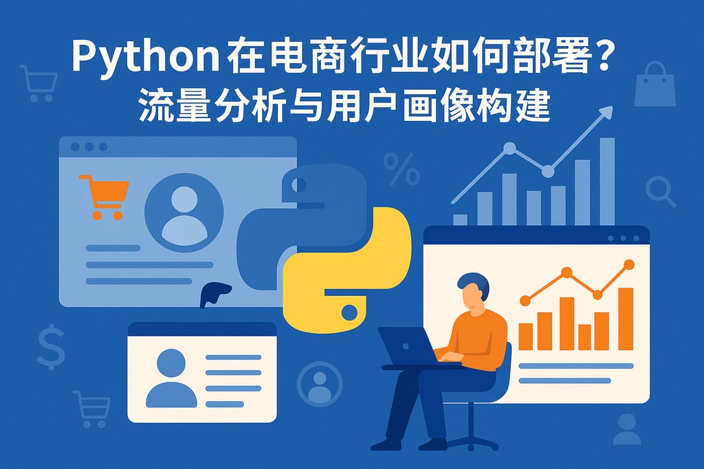 Python在电商行业如何部署？流量分析与用户画像构建