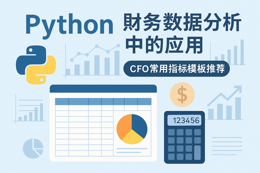 Python在财务数据分析中的应用？CFO常用指标模板推荐