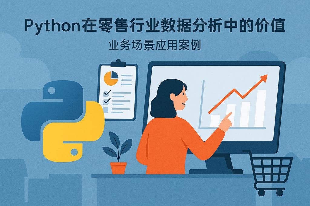 Python在零售行业数据分析中的价值？业务场景应用案例