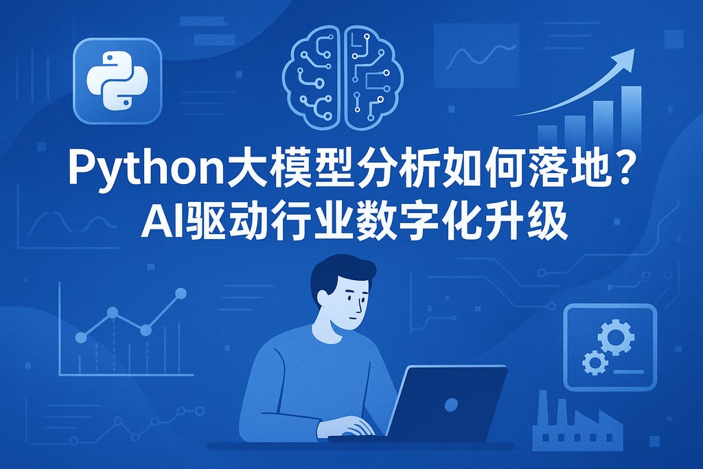 Python大模型分析如何落地？AI驱动行业数字化升级