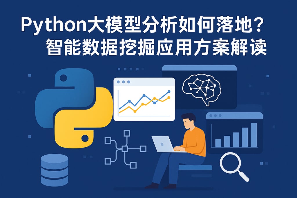 Python大模型分析如何落地？智能数据挖掘应用方案解读