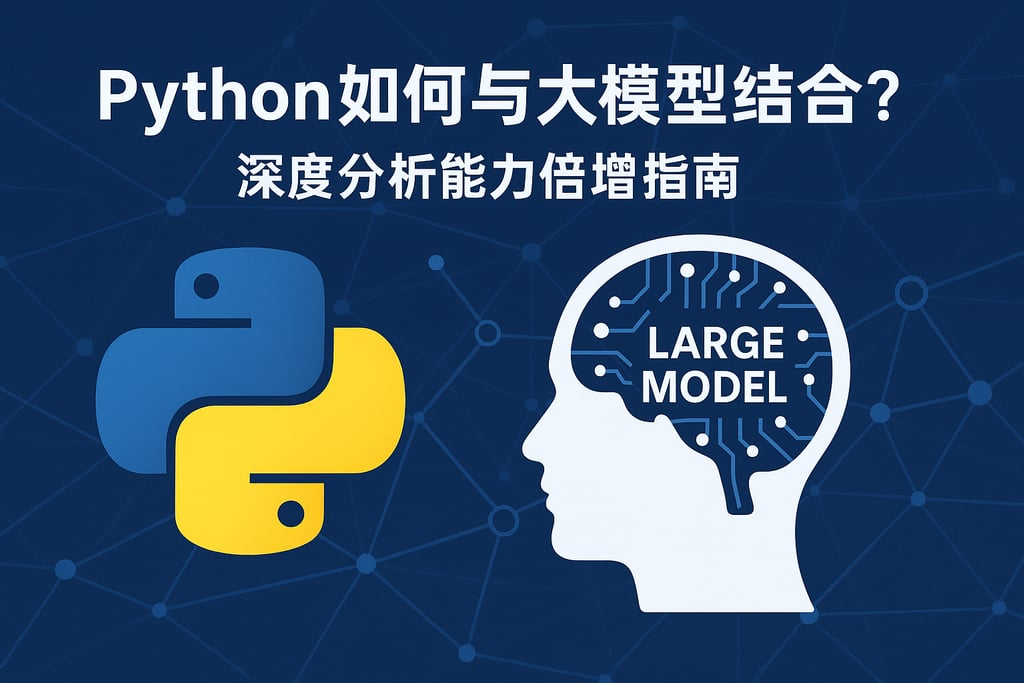 Python如何与大模型结合？深度分析能力倍增指南