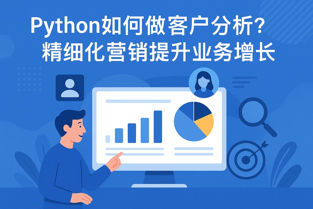 Python如何做客户分析？精细化营销提升业务增长