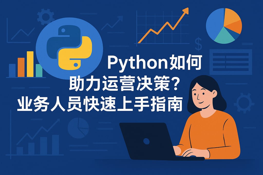 Python如何助力运营决策？业务人员快速上手指南