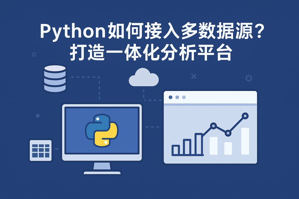 Python如何接入多数据源？打造一体化分析平台