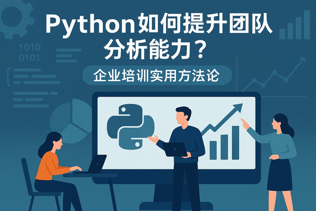 Python如何提升团队分析能力？企业培训实用方法论