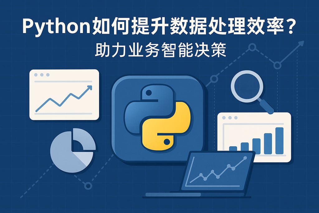 Python如何提升数据处理效率？助力业务智能决策