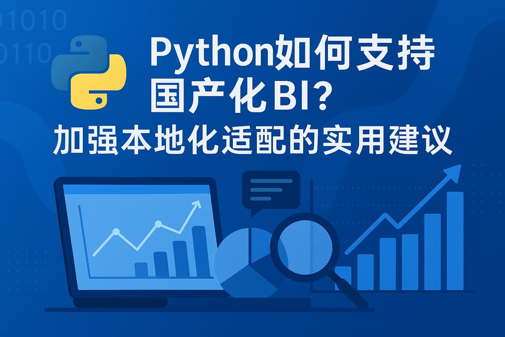 Python如何支持国产化BI？加强本地化适配的实用建议？