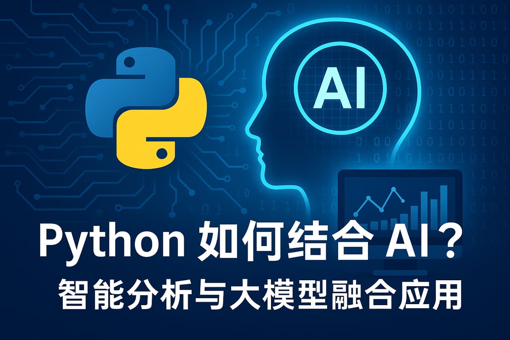 Python如何结合AI？智能分析与大模型融合应用
