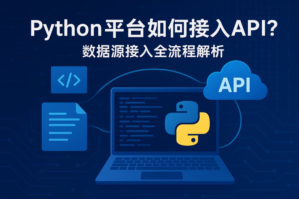 Python平台如何接入API？数据源接入全流程解析