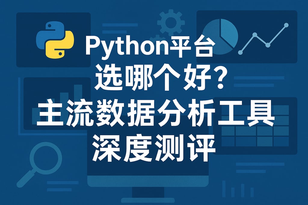 Python平台选哪个好？主流数据分析工具深度测评