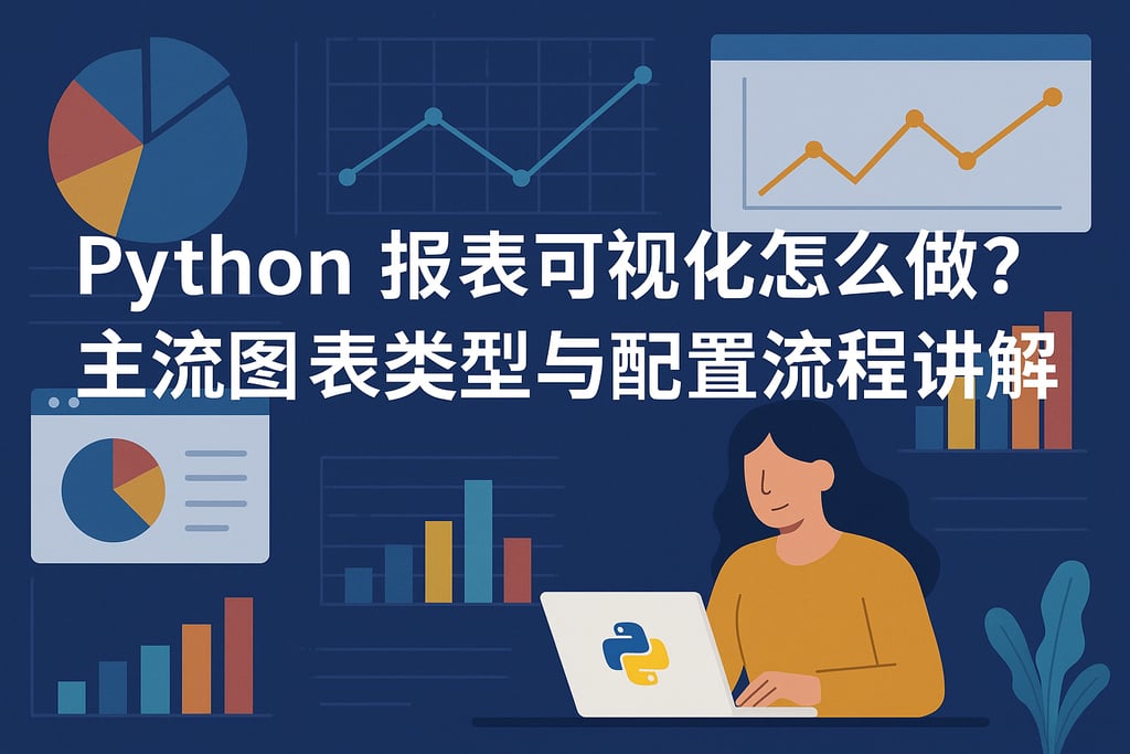 Python报表可视化怎么做？主流图表类型与配置流程讲解