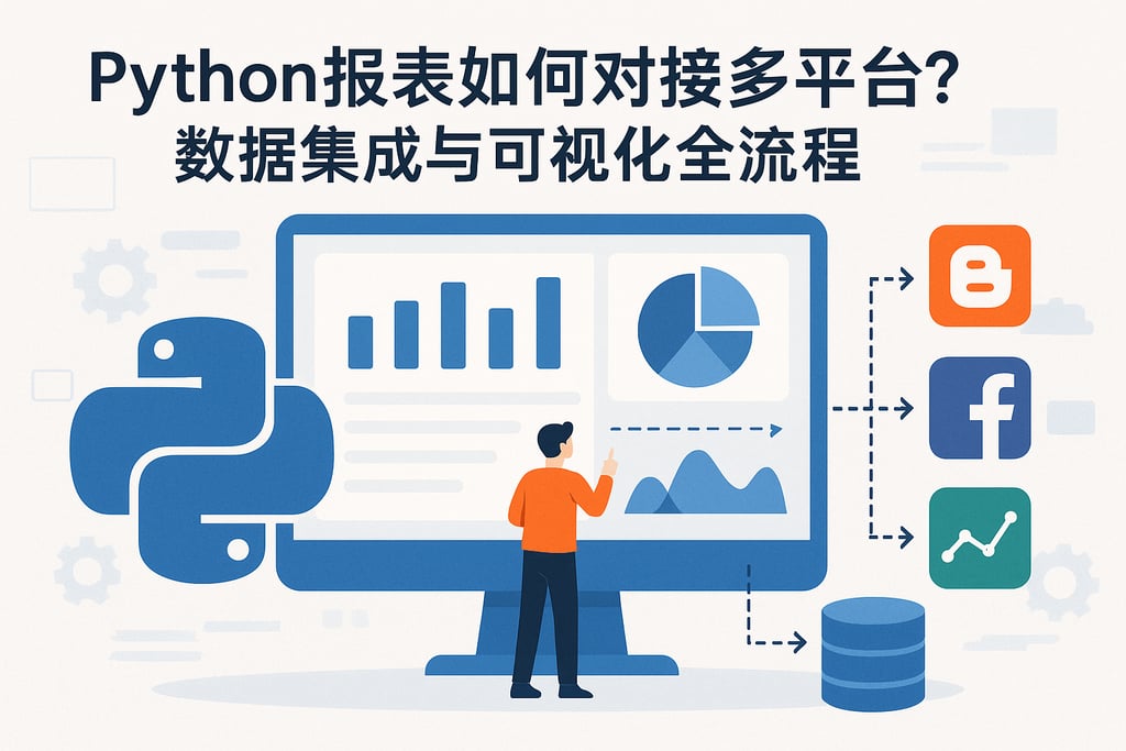 Python报表如何对接多平台？数据集成与可视化全流程