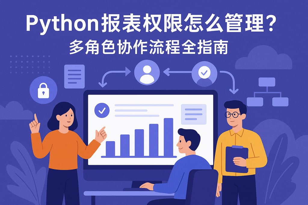 Python报表权限怎么管理？多角色协作流程全指南