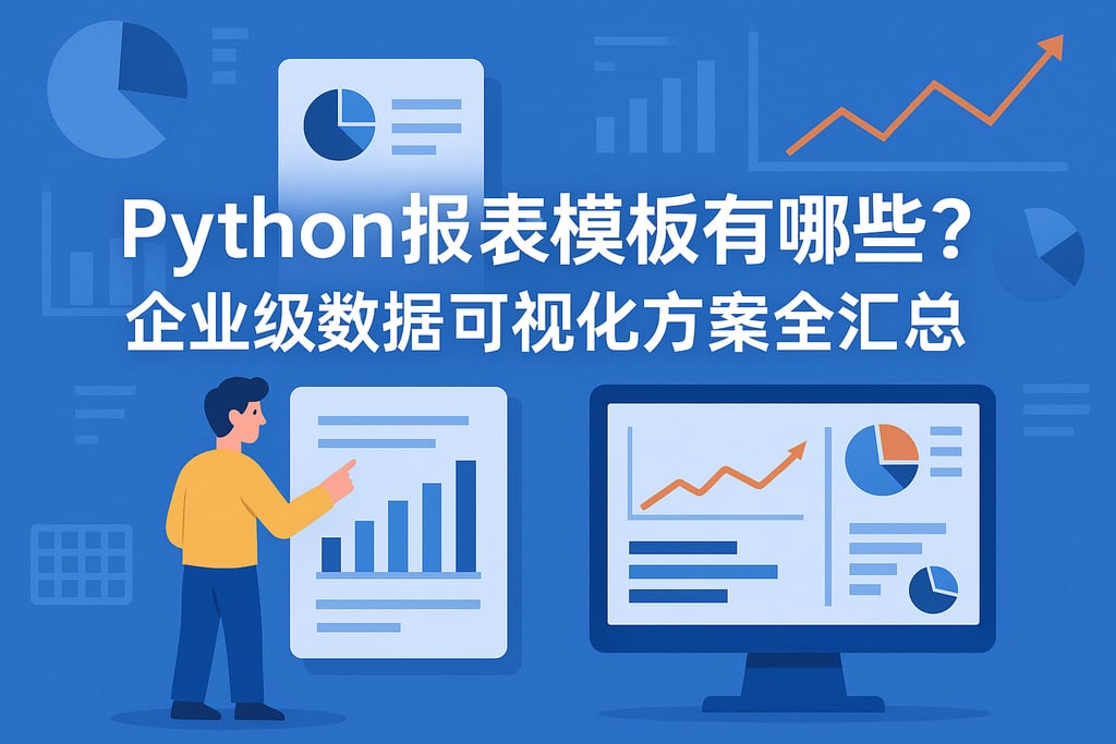 Python报表模板有哪些？企业级数据可视化方案全汇总
