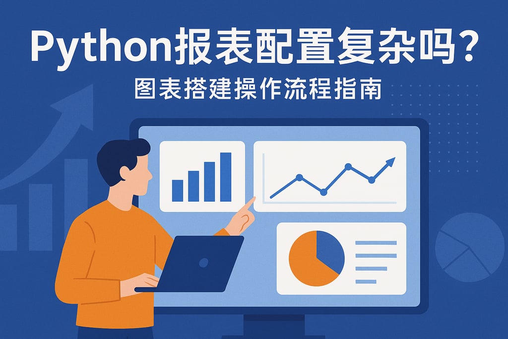 Python报表配置复杂吗？图表搭建操作流程指南