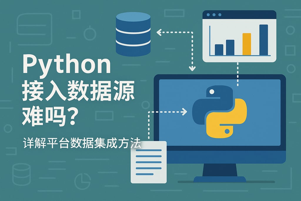 Python接入数据源难吗？详解平台数据集成方法