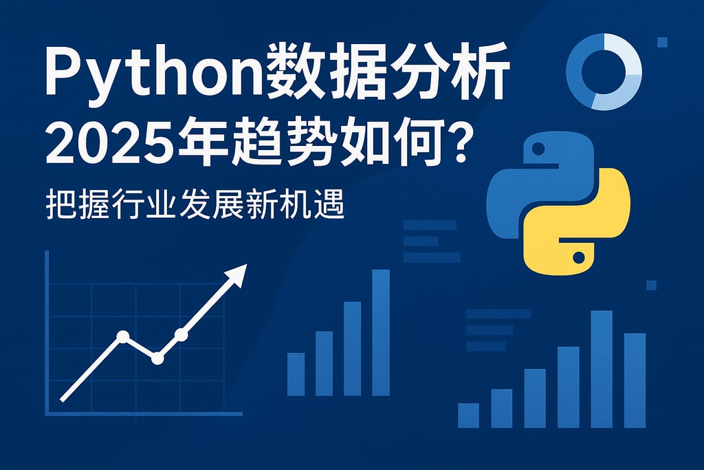 Python数据分析2025年趋势如何？把握行业发展新机遇