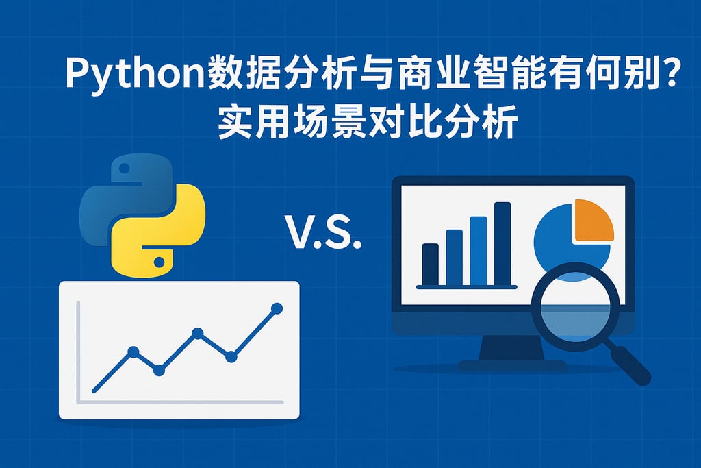 Python数据分析与商业智能有何区别？实用场景对比分析