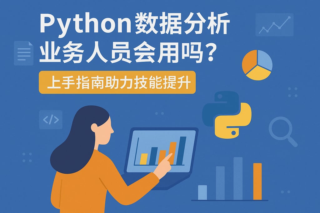 Python数据分析业务人员会用吗？上手指南助力技能提升