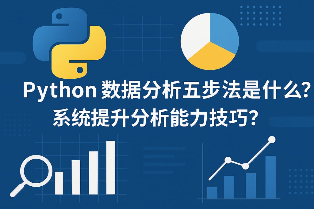 Python数据分析五步法是什么？系统提升分析能力技巧？