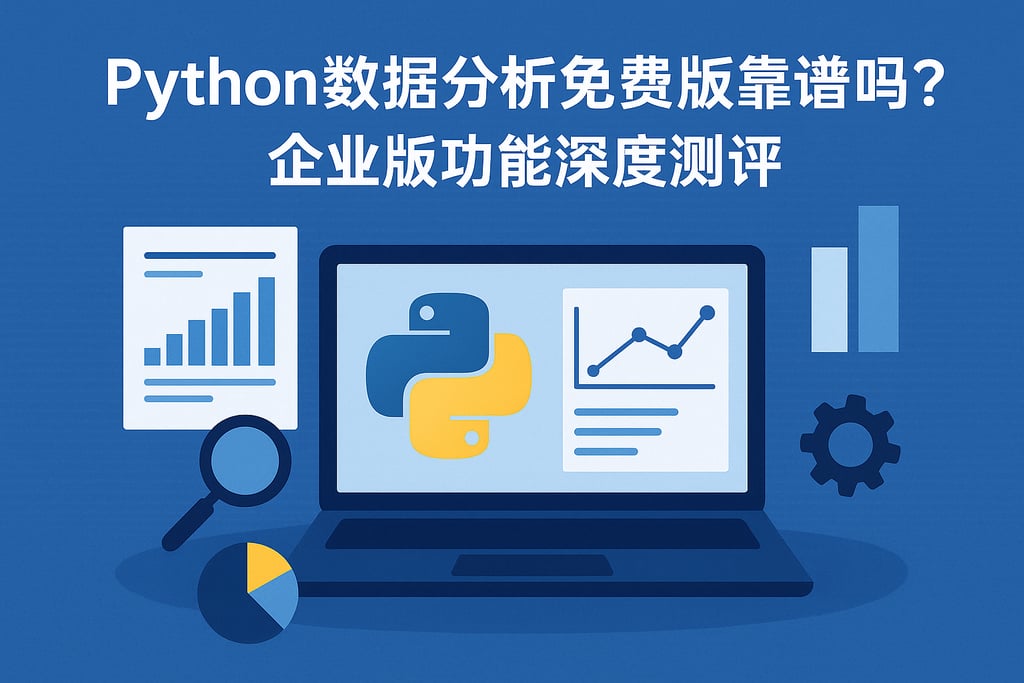 Python数据分析免费版靠谱吗？企业版功能深度测评