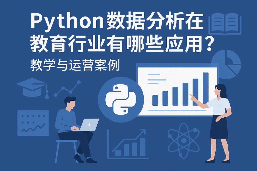Python数据分析在教育行业有哪些应用？教学与运营案例