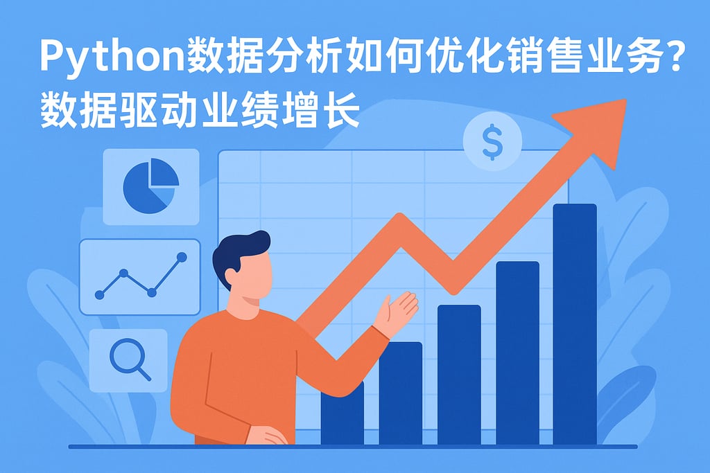 Python数据分析如何优化销售业务？数据驱动业绩增长