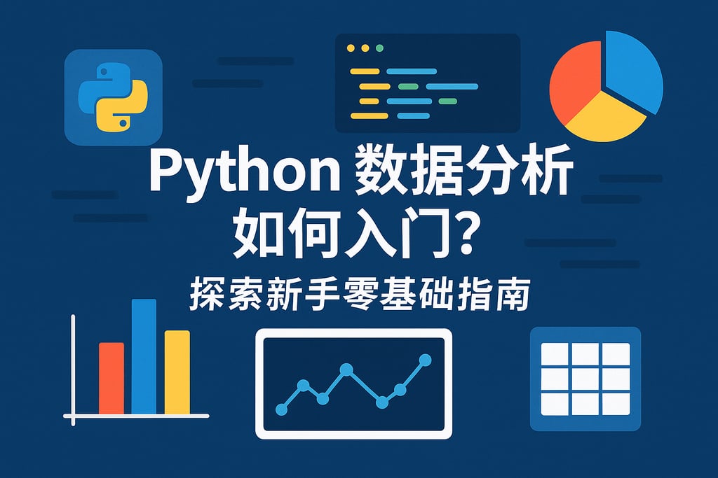 Python数据分析如何入门？探索新手零基础指南