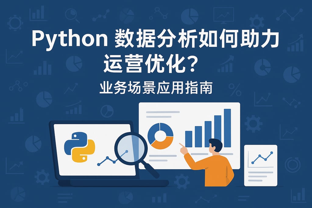 Python数据分析如何助力运营优化？业务场景应用指南