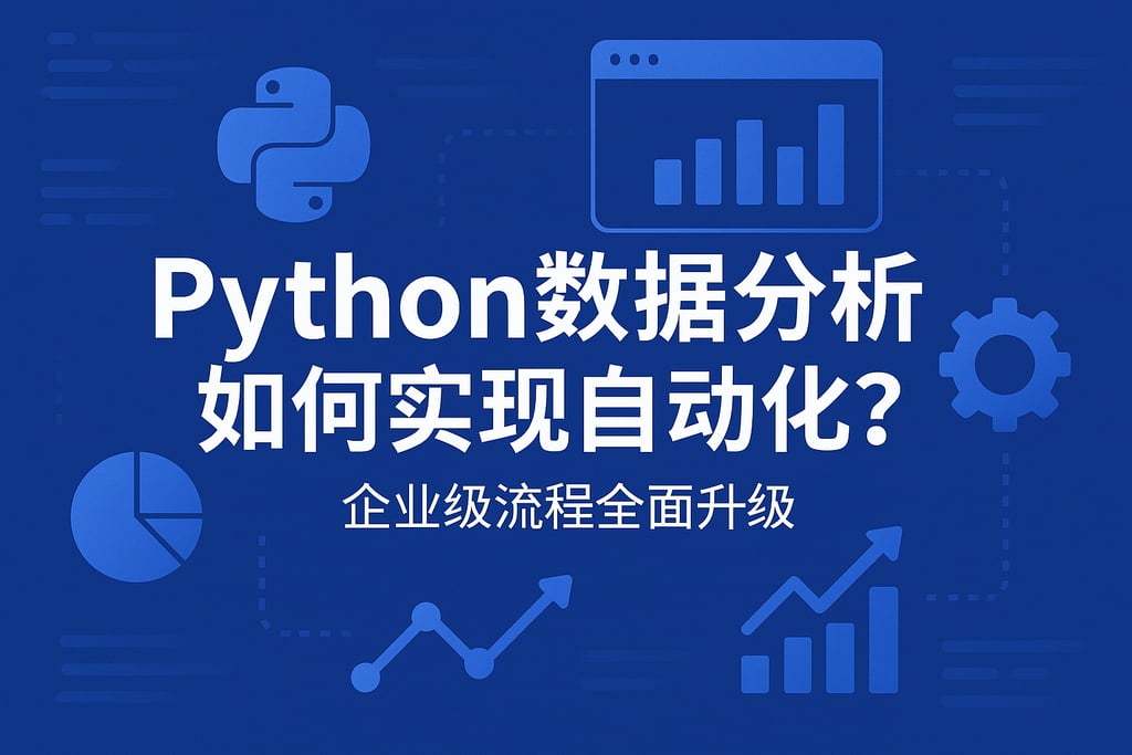 Python数据分析如何实现自动化？企业级流程全面升级