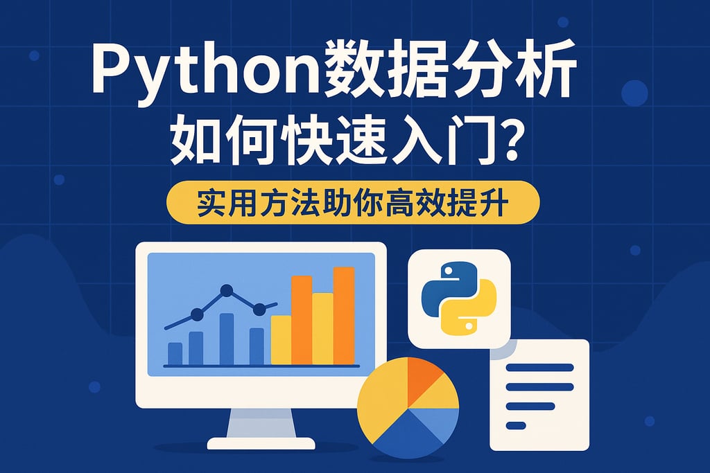 Python数据分析如何快速入门？实用方法助你高效提升