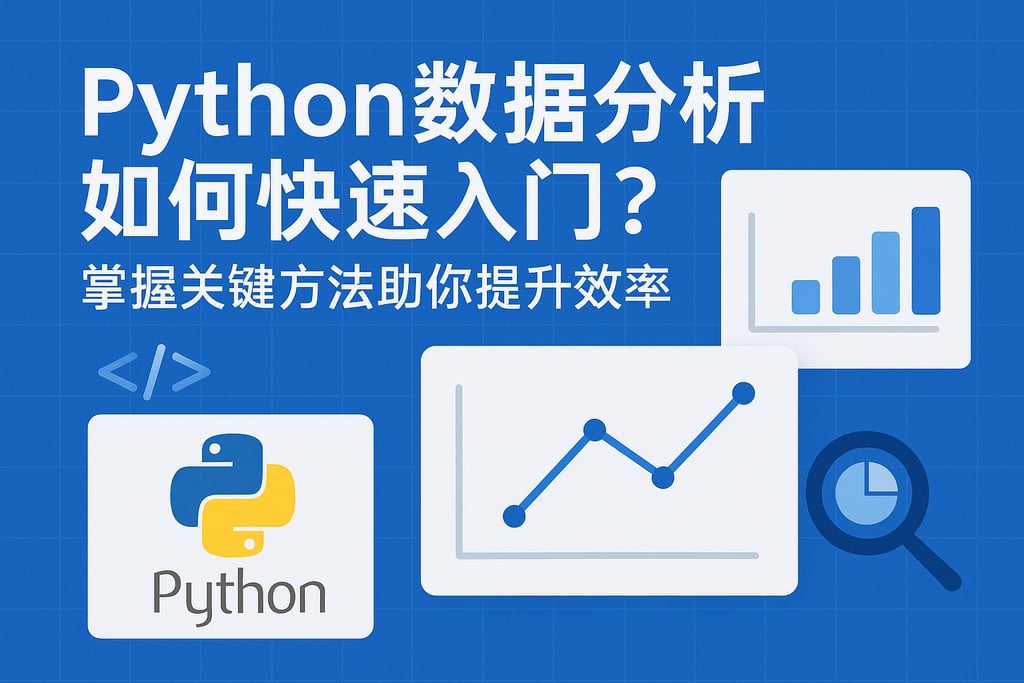 Python数据分析如何快速入门？掌握关键方法助你提升效率