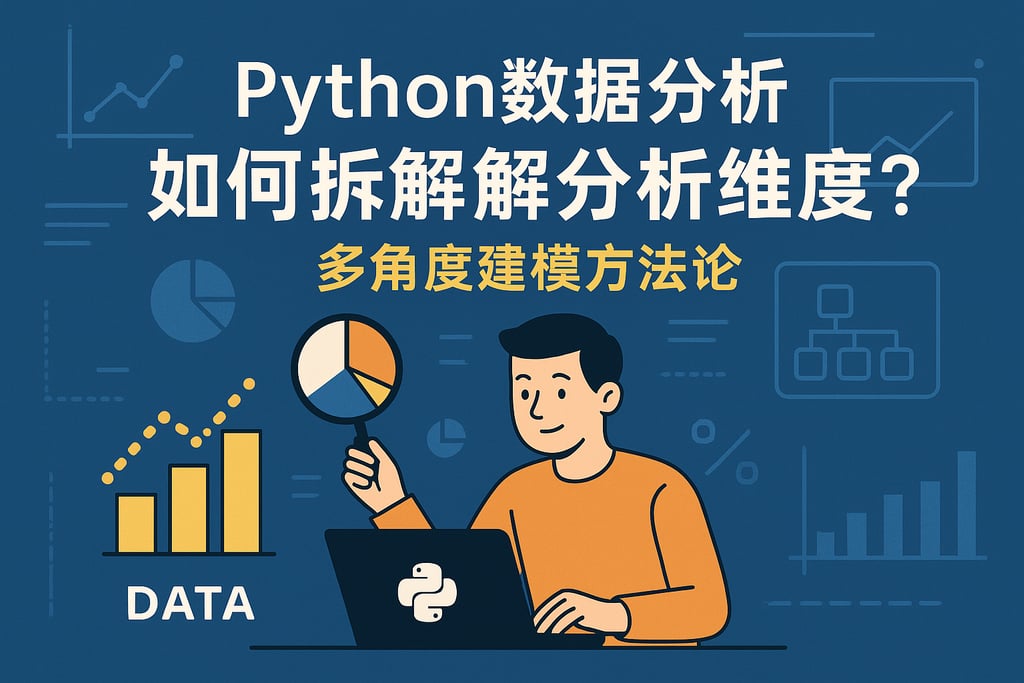 Python数据分析如何拆解分析维度？多角度建模方法论