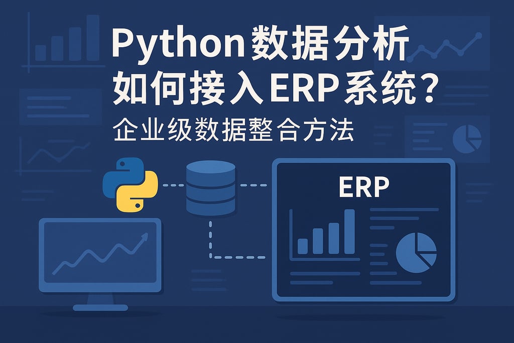 Python数据分析如何接入ERP系统？企业级数据整合方法