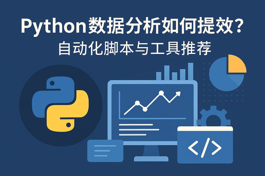 Python数据分析如何提效？自动化脚本与工具推荐