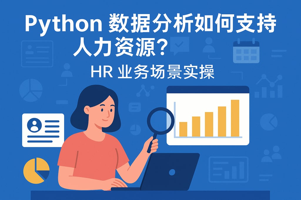 Python数据分析如何支持人力资源？HR业务场景实操